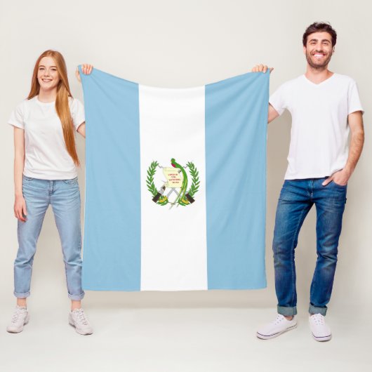 Flagge Guatemalas Fleecedecke (Beispiel)