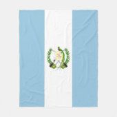 Flagge Guatemalas Fleecedecke (Vorderseite)