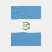 Flagge Guatemalas Fleecedecke (Vorderseite)
