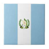 Flagge Guatemalas Fliese (Vorderseite)