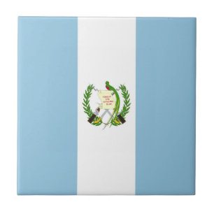 Flagge Guatemalas Fliese