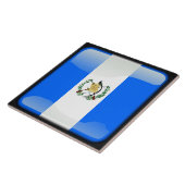 Flagge Guatemalas Fliese (Seite)