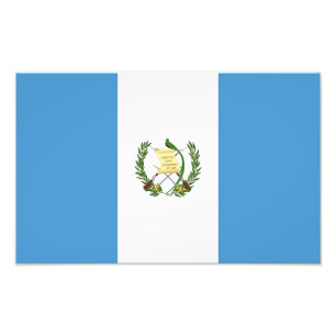 Flagge Guatemalas Fotodruck