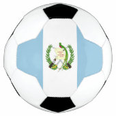 Flagge Guatemalas Fußball (Vorderseite)