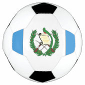 Flagge Guatemalas Fußball (Vorderseite)
