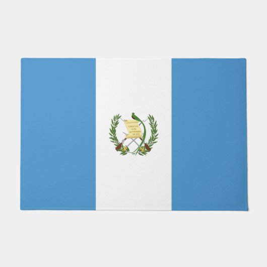 Flagge Guatemalas Fußmatte (Vorderseite)
