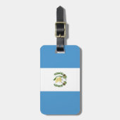 Flagge Guatemalas Gepäckanhänger (Vorderseite vertikal)
