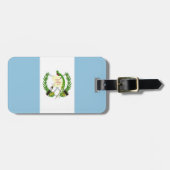 Flagge Guatemalas Gepäckanhänger (Vorderseite horizontal)