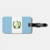 Flagge Guatemalas Gepäckanhänger (Rückseite horizontal)
