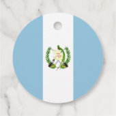 Flagge Guatemalas Geschenkanhänger (Rückseite)