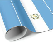 Flagge Guatemalas Geschenkpapier (Rolleneckpunkt)