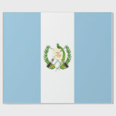 Flagge Guatemalas Geschenkpapier (Flach)