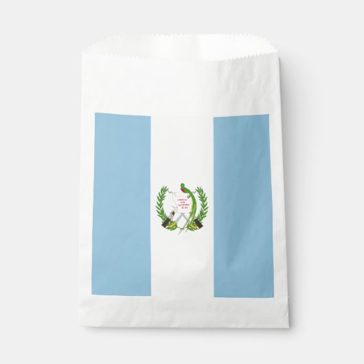 Flagge Guatemalas Geschenktütchen (Vorderseite)