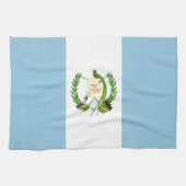 Flagge Guatemalas Geschirrtuch (Horizontal)