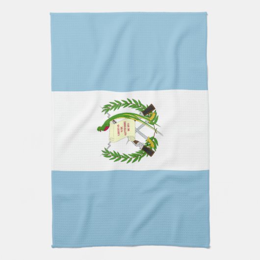 Flagge Guatemalas Geschirrtuch (Vertikal)