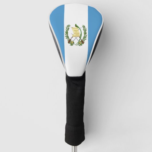Flagge Guatemalas  Golf Headcover (Vorderseite)