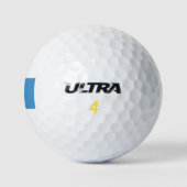 Flagge Guatemalas Golfball (Logo)