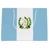 Flagge Guatemalas Große Geschenktüte (Vorderseite)
