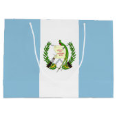 Flagge Guatemalas Große Geschenktüte (Rückseite)