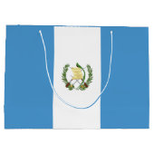 Flagge Guatemalas Große Geschenktüte (Rückseite)