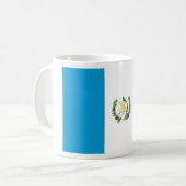 Flagge Guatemalas Kaffeetasse (Vorderseite Links)