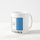 Flagge Guatemalas Kaffeetasse (VorderseiteRechts)