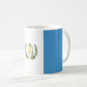 Flagge Guatemalas Kaffeetasse (VorderseiteRechts)