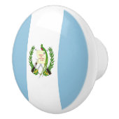 Flagge Guatemalas Keramikknauf (Rechts)