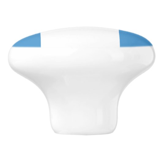 Flagge Guatemalas Keramikknauf (Seitenansicht)