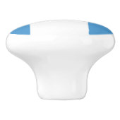 Flagge Guatemalas Keramikknauf (Seitenansicht)