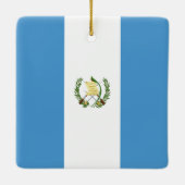 Flagge Guatemalas Keramikornament (Rückseite)
