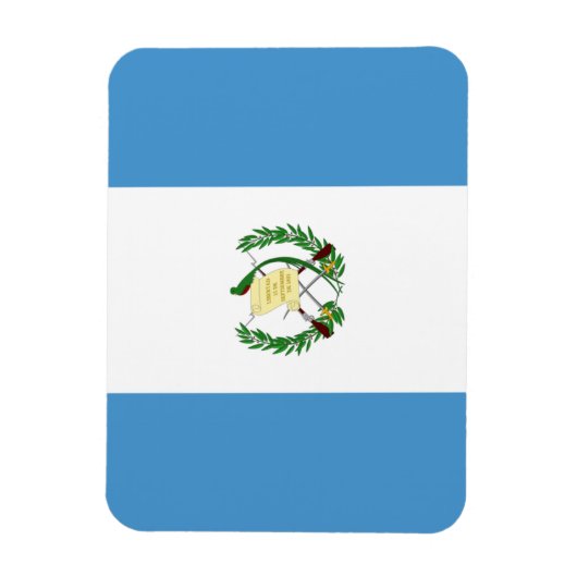 Flagge Guatemalas Magnet (Vertikal)