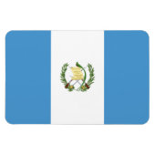 Flagge Guatemalas Magnet (Horizontal)