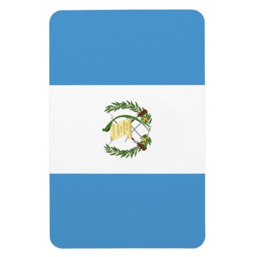 Flagge Guatemalas Magnet (Vertikal)