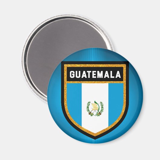 Flagge Guatemalas Magnet (Vorderseite/Rückseite)