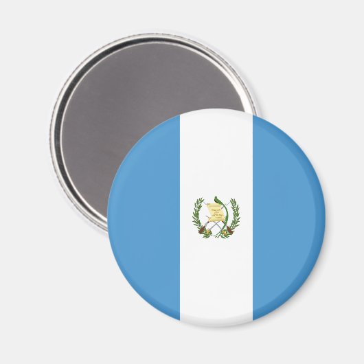 Flagge Guatemalas Magnet (Vorderseite/Rückseite)