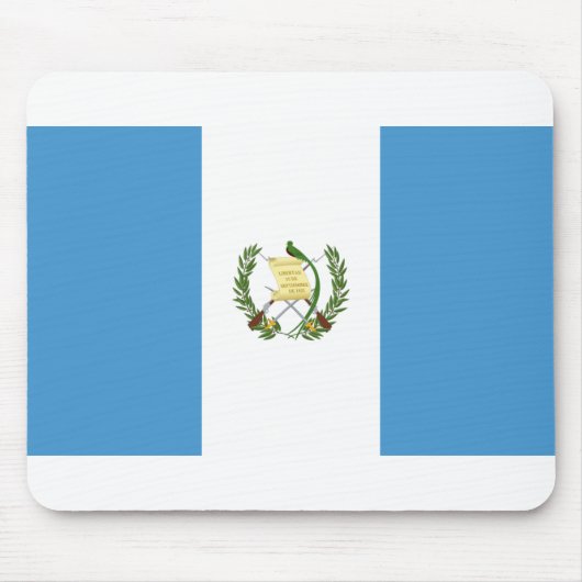 Flagge Guatemalas Mousepad (Vorne)