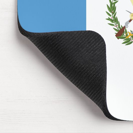 Flagge Guatemalas Mousepad (Ecke)