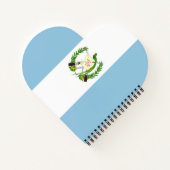 Flagge Guatemalas Notizblock (Rückseite)