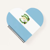 Flagge Guatemalas Notizblock (Vorderseite)