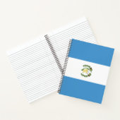 Flagge Guatemalas Notizblock (Innenseite)