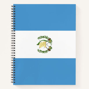 Flagge Guatemalas Notizblock