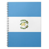 Flagge Guatemalas Notizblock (Vorderseite)