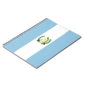 Flagge Guatemalas Notizblock (Linke Seite)