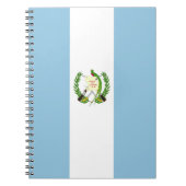 Flagge Guatemalas Notizblock (Vorderseite)