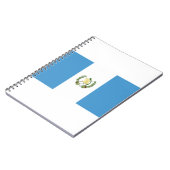 Flagge Guatemalas Notizblock (Linke Seite)