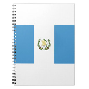 Flagge Guatemalas Notizblock