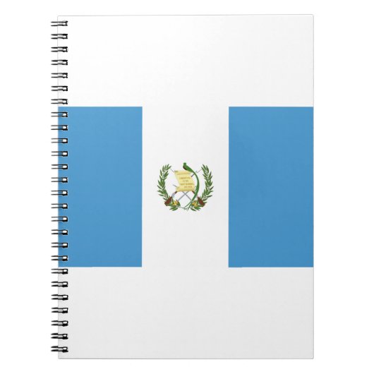 Flagge Guatemalas Notizblock (Vorderseite)