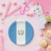 Flagge Guatemalas Pappteller (Party)