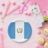 Flagge Guatemalas Pappteller (Party)